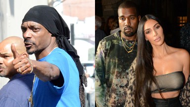 Snoop Dogg, Kanye West And Kim Kardashian