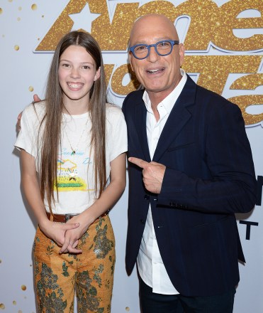 Courtney Hadwin and Howie Mandel
'America's Got Talent' season 13 kickoff, Arrivals, Los Angeles, USA - 14 Aug 2018
?America?s Got Talent? Live Show Screening and Red Carpet