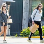 *EXCLUSIVE* Caitlyn Jenner and Sophia Hutchins pick up dinner to-go from Kristy's in Malibu
