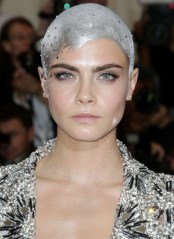 Cara DelevingneThe Costume Institute Benefit celebrating the opening of Rei Kawakubo/Comme des Garcons: Art of the In-Between, Arrivals, The Metropolitan Museum of Art, New York, USA - 01 May 2017