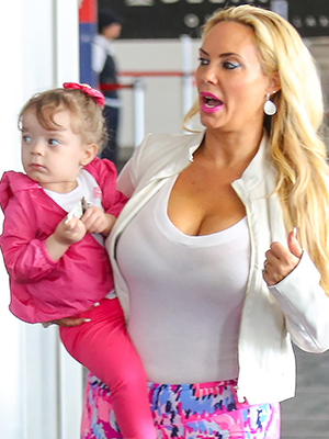 Coco Austin with 2-year-old daughter Chanel Marrow