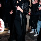 EXCLUSIVE: Dua Lipa and her new boyfriend Romain Gavras are seen leaving YSL after in Paris