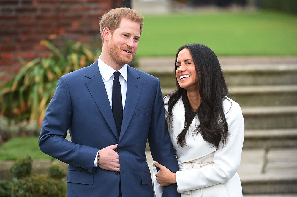 Prince Harry and Meghan Markle engagement in Kensington Palace, London, United Kingdom - 27 Nov 2017