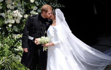Prince Harry and Meghan Markle
The wedding of Prince Harry and Meghan Markle, Ceremony, St George's Chapel, Windsor Castle, Berkshire, UK - 19 May 2018