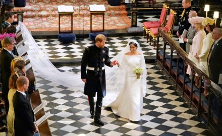 Prince Harry and Meghan Markle
The wedding of Prince Harry and Meghan Markle, Ceremony, St George's Chapel, Windsor Castle, Berkshire, UK - 19 May 2018