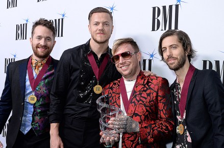 Imagine Dragons
67th Annual BMI Pop Awards, Arrivals, Beverly Wilshire Hotel, Los Angeles, USA - 14 May 2019