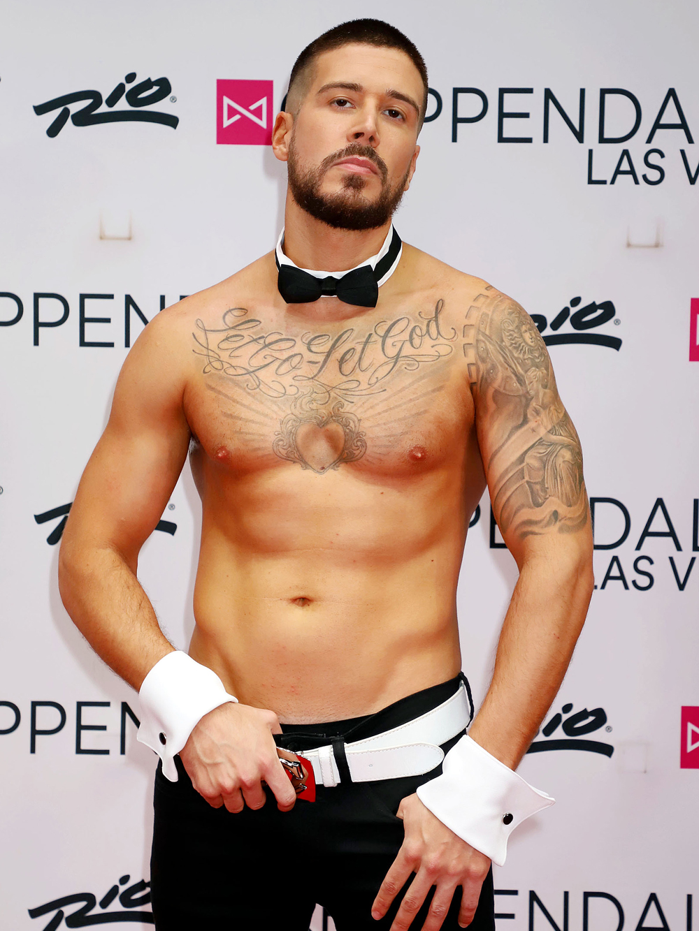 Vinny Guadagnino performance at Chippendales, Las Vegas, USA - 26 Apr 2019