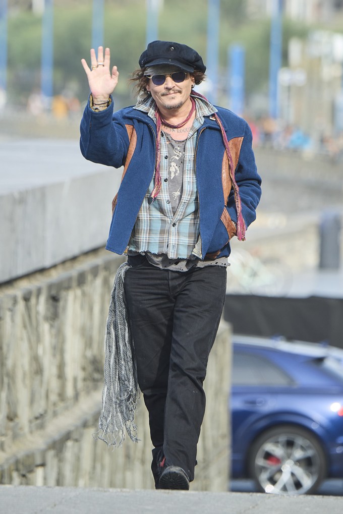 Johnny Depp at the 69th San Sebastian International Film Festival