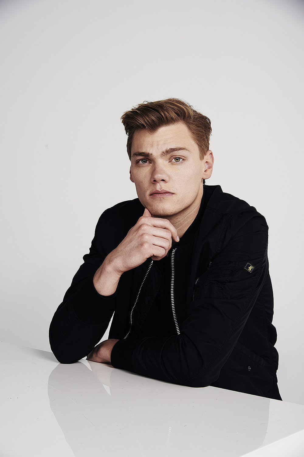 Levi Meaden poses for a portrait  at PMC Studios in Los Angeles, California on May 2, 2018.