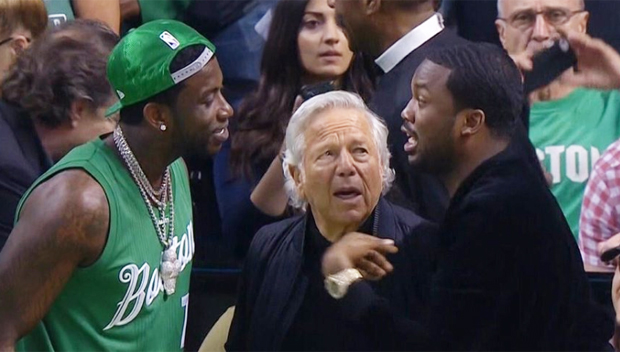 Meek Mill, Gucci Mane among celebrities in Boston for Celtics vs. Sixers  Game 2 