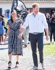 Prince Harry and Meghan Duchess of Sussex at the Justice Desk initiative in Nyanga township, Cape Town, South Africa
Prince Harry and Meghan Duchess of Sussex visit to Africa - 23 Sep 2019