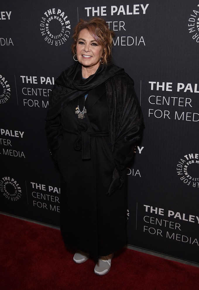 Roseanne Barr attends an event for her show