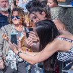 Johnny Depp meeting his fans in front of Offenbach Town Hall, Hesse, Germany - 06 Jul 2022