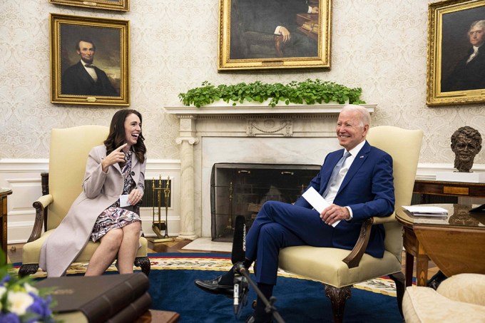 Jacinda Ardern & President Joe Biden