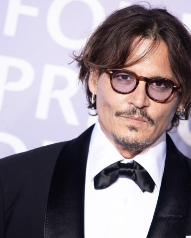 Johnny Depp Monte-Carlo Gala For Planetary Health, Monaco - 24 Sep 2020