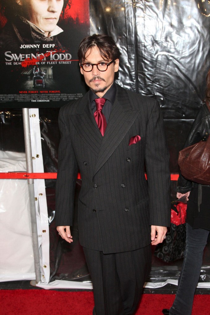 Johnny Depp for ‘Sweeney Todd’