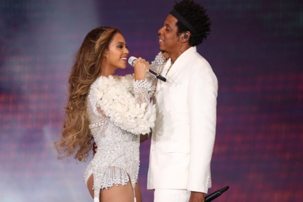 Beyonce Knowles and Jay ZBeyonce and Jay-Z in concert, 'On The Run II Tour', Houston, USA - 15 Sep 2018