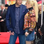 Gwen Stefani & Blake Shelton Adam Levine Star Ceremony Los Angeles 10 Feb 2017