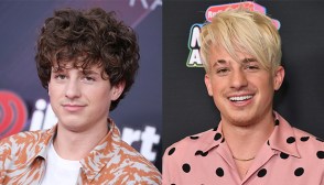 Charlie Puth with blond hair at the Radio Disney Awards 2018