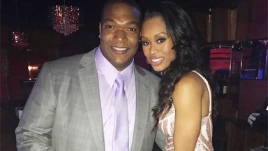 Monique Samuels from The Real Housewives of Potomac with her husband Chris Samuels