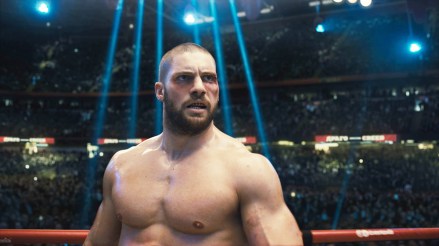 Editorial use only. No book cover usage.Mandatory Credit: Photo by MGM/Warner Bros/Kobal/REX/Shutterstock (9977203bg)Florian Munteanu stars as Viktor Drago'Creed II' Film - 2018Under the tutelage of Rocky Balboa, newly crowned light heavyweight champion Adonis Creed faces off against Viktor Drago, the son of Ivan Drago.