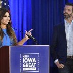 Trump family members hold news conference in Des Moines Iowa, United States - 03 Feb 2020