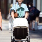Gigi Hadid Steps Out For Lunch With A Friend And Her Baby On Stroller In New York City