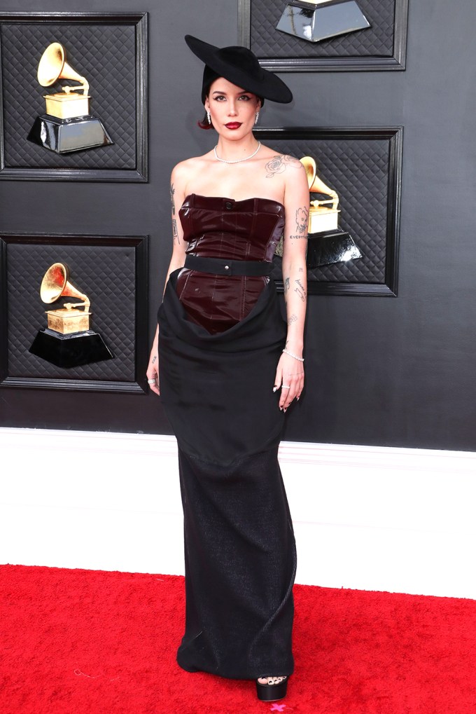 Halsey At The 2022 Grammy Awards