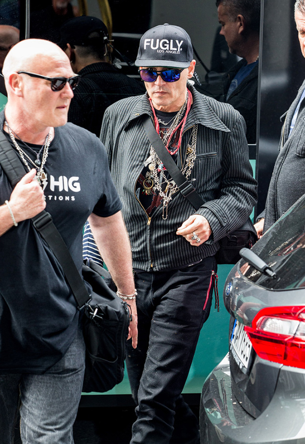 Johnny Depp Looking Frail