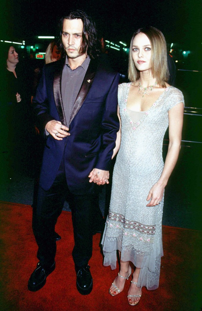 Johnny Depp & Vanessa Paradis at the ‘Sleepy Hollow’ premiere