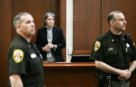 Christie Dembrowski, the older sister of Johnny Depp, testifies during the 50 million US dollars Depp vs Heard defamation trail at the Fairfax County Circuit Court in Fairfax, Virginia, 12 April 2022. Johnny Depp's 50 million US dollars defamation lawsuit against Amber Heard is expected to last five or six weeks.
Depp v Heard defamation lawsuit at the Fairfax County Circuit Court, USA - 12 Apr 2022