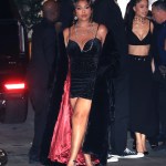 Hollywood, CA  - Jordyn Woods turns heads as she shows off her curvy figure while arriving to her 25th Birthday Celebration & launch of her clothing collaboration with Shein in Hollywood. She was accompanied by her NBA boyfriend Karl Anthony Towns, star player for the Minnesota Timberwolves. She arrived in style as she pulled up in a white vintage Rolls Royce limo.

Pictured: Jordyn Woods, Karl Anthony Towns

BACKGRID USA 20 SEPTEMBER 2022 

BYLINE MUST READ: ShotbyNYP / BACKGRID

USA: +1 310 798 9111 / usasales@backgrid.com

UK: +44 208 344 2007 / uksales@backgrid.com

*UK Clients - Pictures Containing Children
Please Pixelate Face Prior To Publication*