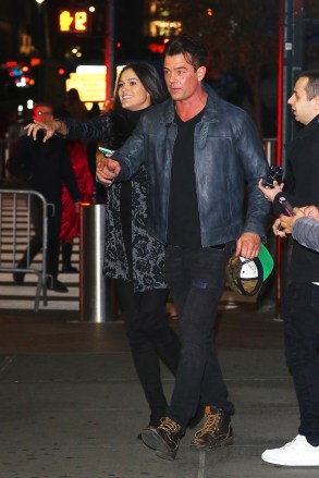 New York, NY  - *EXCLUSIVE*  - Actor Josh Duhamel continues to fuel romance rumors with model Audra Mari as the two are seen together arriving at the UFC 244 in NYC.Pictured: Audra Mari, Josh DuhamelBACKGRID USA 2 NOVEMBER 2019 BYLINE MUST READ: TheHapaBlonde / BACKGRIDUSA: +1 310 798 9111 / usasales@backgrid.comUK: +44 208 344 2007 / uksales@backgrid.com*UK Clients - Pictures Containing ChildrenPlease Pixelate Face Prior To Publication*