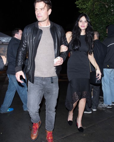 Brentwood, CA  - Actor, Josh Duhamel dons an edgy look while leaving with a date for a party in Brentwood.Pictured: Josh DuhamelBACKGRID USA 7 DECEMBER 2019 BYLINE MUST READ: General GuanYu / BACKGRIDUSA: +1 310 798 9111 / usasales@backgrid.comUK: +44 208 344 2007 / uksales@backgrid.com*UK Clients - Pictures Containing ChildrenPlease Pixelate Face Prior To Publication*
