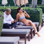 Kendall Jenner pool Fai Khadra Hotel In Miami