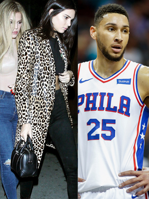 Khloe Kardashian Kendall Jenner Ben Simmons