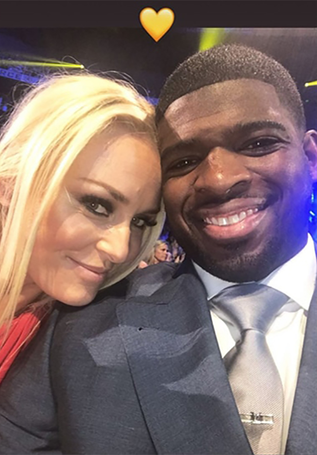 Lindsey Vonn & P .K. Subban