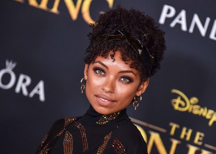 Logan Browning'The Lion King' film premiere, Arrivals, Dolby Theatre, Los Angeles, USA - 09 Jul 2019