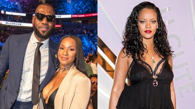 Savannah James LeBron James Rihanna