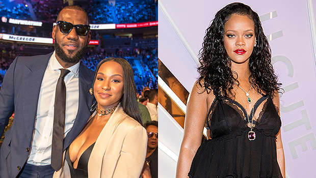 Savannah James LeBron James Rihanna