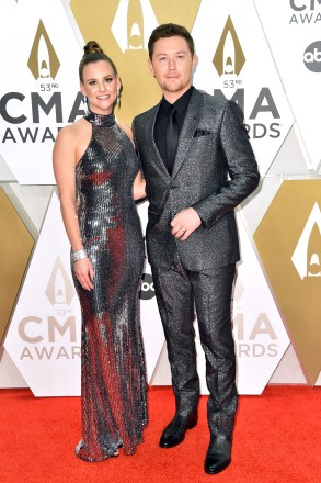 Gabi Dugal and Scotty McCreery
53rd Annual CMA Awards, Arrivals, Bridgestone Arena, Nashville, USA - 13 Nov 2019