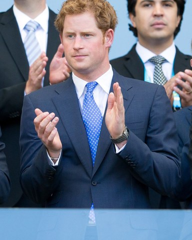 Strictly Editorial Use Only - No MerchandisingMandatory Credit: Photo by Ben Queenborough/BPI/Shutterstock (3863761x)Prince Harry watches the game2014 FIFA World Cup, Group D, Costa Rica v England, Estadio Mineirao, Belo Horizonte, Brazil - 24 Jun 2014
