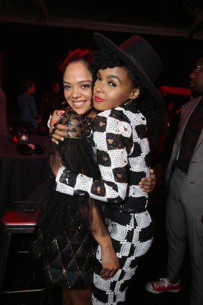 Exclusive - Tessa Thompson and Janelle Monae seen at Los Angeles World Premiere of New Line Cinema's and Metro-Goldwyn-Mayer Pictures' 'Creed' at Regency Village Theater, in Westwood, CA
Los Angeles World Premiere of New Line Cinemaâ?s and Metro-Goldwyn-Mayer Pictures' 'Creed', Westwood, USA - 19 Nov 2015