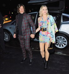 New parents Diane Kruger and Norman Reedus arrive to the Versace Fashion Show. 02 Dec 2018 Pictured: Diane Kruger and Norman Reedus. Photo credit: MEGA TheMegaAgency.com +1 888 505 6342 (Mega Agency TagID: MEGA317478_006.jpg) [Photo via Mega Agency]