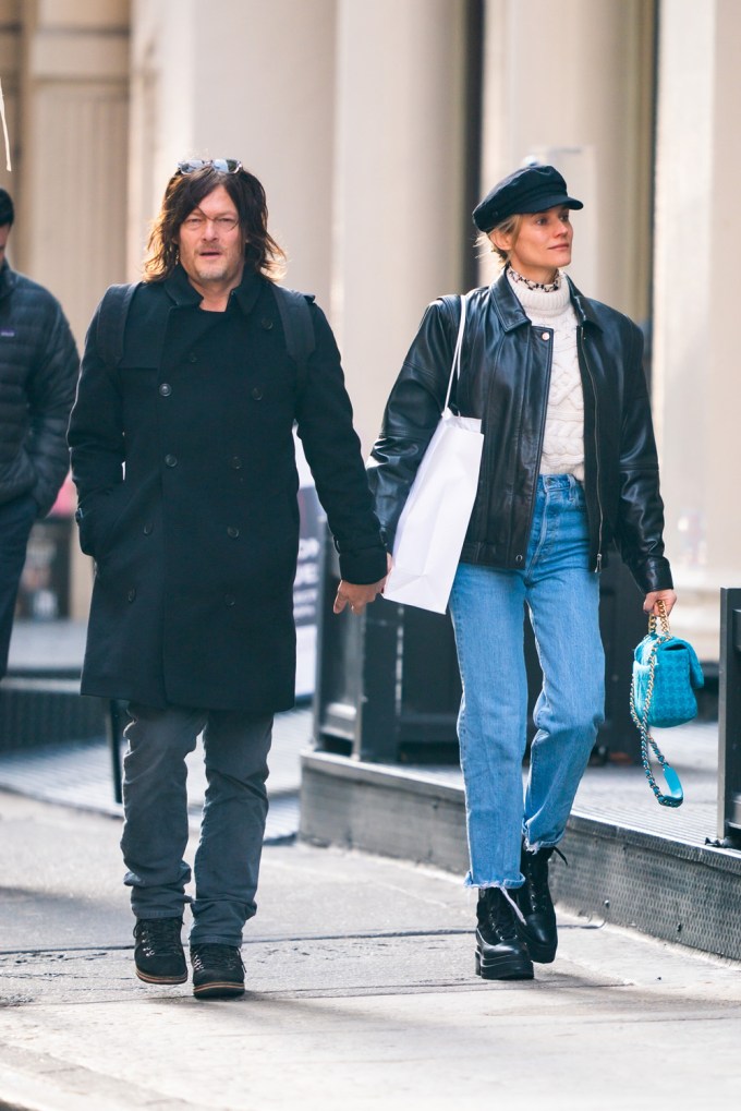 Diane Kruger & Norman Reedus Walk Hand-in-Hand Through NYC