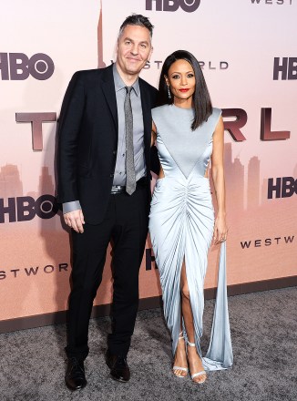 Thandiwe Newton and Ol Parker'Westworld' Season 3 TV show premiere, Arrivals, Los Angeles, USA - 05 Mar 2020