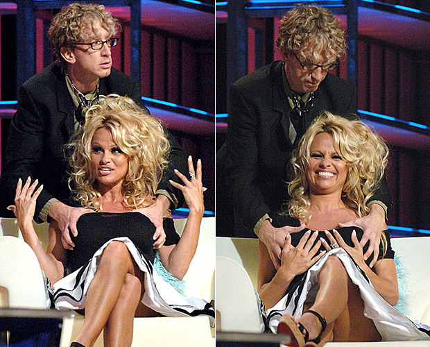 Andy Dick Groping Pamela Anderson