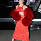 Charli XCX stuns in all red out in NYC!