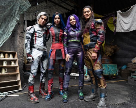 DESCENDANTS 3 - In this highly anticipated trequel about the sons and daughters of Disney's most infamous villains, Mal and the villain kids (VKs) must save Auradon from an evil threat. "Descendants 3" will debut summer 2019 on Disney Channel. (Disney Channel/David Bukach)CAMERON BOYCE, SOFIA CARSON, DOVE CAMERON, BOOBOO STEWART