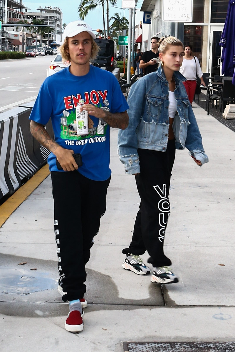 Justin Bieber and Hailey Baldwin have a movie date in Miami!